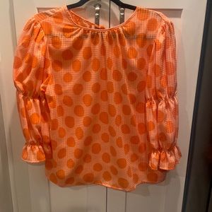 Who what wear-target polka dot top